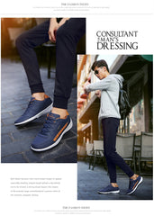 New Men Shoes Casual Shoes Leather Lace-Up Casual Sports Shoes Outdoor Wear-Resistant Vulcanized Shoes High-Quality Men Shoes