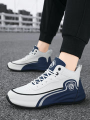 High-Top Casual Sneakers for Men, Trendy Thick-Soled Dad Shoes, Breathable Soft-Soled Non-Slip Versatile Men's Shoes,