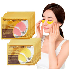 5/10/20/30 Pairs Gold Collagen Crystal Eye Mask skincare Eye Patches Firming Moisturizing Nourishing Eye Skin Care Products