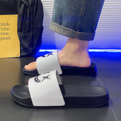 Summer Men's Slippers Shoes Man Soft Slides Non-slip Casual