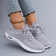 Spring and Autumn New Women's Casual Lace up Comfortable, Breathable, Lightweight and Wear-Resistant Sports