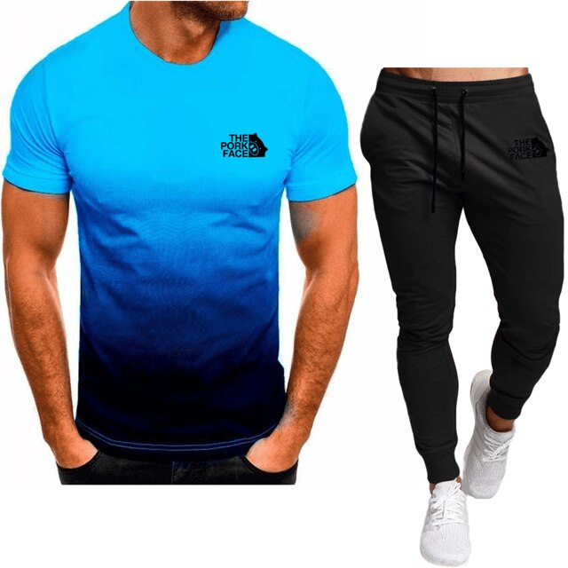 Summer men&#39;sT-shirt sportswear 2023