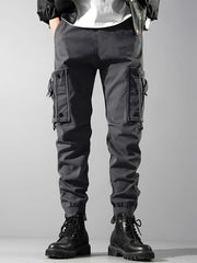 Men Cargo Tactical Pants Work Combat Multi-pockets Casual Training Trousers Overalls Clothing Joggers Hiking Mens Cargo Pant 1PC