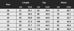 Shorts Men Hole Jeans Streetwear Mid Waist Washed Distressed Pockets Knee Length Vintage Ripped Denims Straight Short Pants