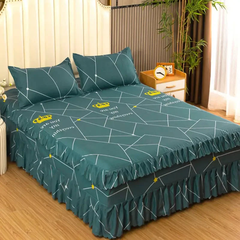 Flat Sheets Fashion Household Bedding Luxury Comfortable breathable washable bedspread