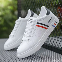 Large Size Spring and Autumn New Sports Walking Casual Men's Shoes Niche Trend Versatile Flat Bottomed Men's Board Shoes 2025