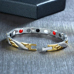 Dragon Pattern Magnetic Therapy Bracelet For Women Power Therapy Magnets Bracelets Bangles For Women Men