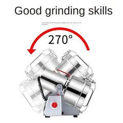 1000/1500/2000g Coffee Grinder Machine 4100W Home Stainless Steel Grains Spices Medicinal Herbs Dry Food Grinder Crusher