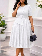 Elegant Women Lace Dresses Birthday Wedding Prom Gown Evening Dress 2026 Summer Clothing Turkey Office Ladies Maxi Robes Wears