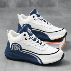 High-Top Casual Sneakers for Men, Trendy Thick-Soled Dad Shoes, Breathable Soft-Soled Non-Slip Versatile Men's Shoes,