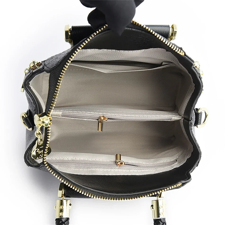 Fashion Crossbody Bags for Women Designer Ladies Purses and Handbags High-quality Soft Leather