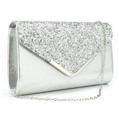 Sequined Envelope Clutch Bags For Women Fashion Gold Purses And Handbags