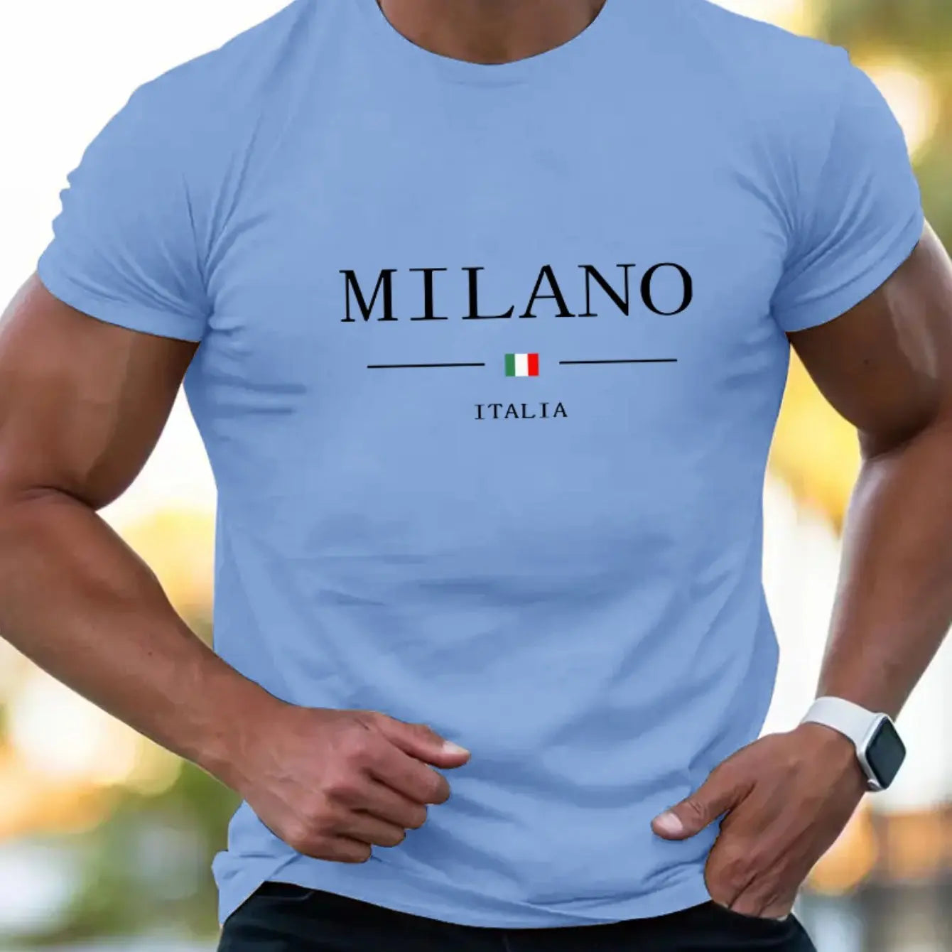 Summer men's 100% cotton casual sports