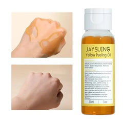Yellow Peeling Oil Body Cleansing Exfoliation For Tender Glowing Skin Finger Joint Whitening Moisturizing Care Beauty Products
