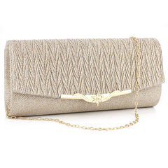 Sequined Envelope Clutch Bags For Women Fashion Gold Purses And Handbags