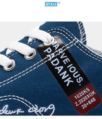 Men's Canvas Shoes Breathable Men Casual Shoes Outdoor Sneakers Comfortable Low-Top Men Tennis Shoes Zapatillas De Deporte