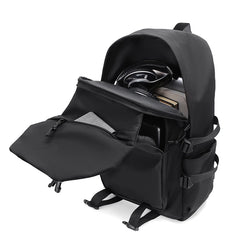 Simple solid color backpack,  travel backpack, plenty of storage space, very suitable for commuting, school, work