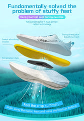 ONEMIX Casual Running Shoes Breathable Summer Jogging Shoes Men Lightweight Women Gym Shoes Outdoor Male Cushion Sports Shoes