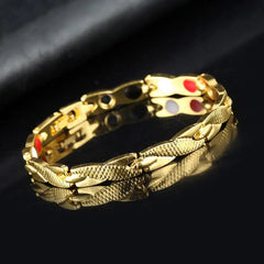 Dragon Pattern Magnetic Therapy Bracelet For Women Power Therapy Magnets Bracelets Bangles For Women Men