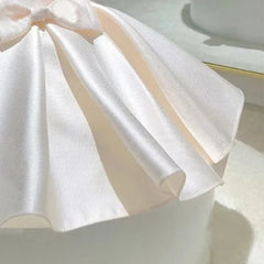 Baby Girls Dress Birthday Clothes Bowknot Pearl French Puffy Dress Childrens Sweet New Style Princess Dress