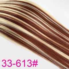 Flat Tip Keratin Hair Extensions Pre-Bonded Flat Tip Hair Extensions 50 Gram Double Drawn Straight 16-30 inch Indian Remy Hair