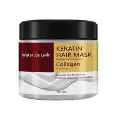 Collagen Keratin Hair Mask Dual Oil Control Moisturizer Conditioner Soft Smooth Frizz Damaged Repair Revitalize Hair Care