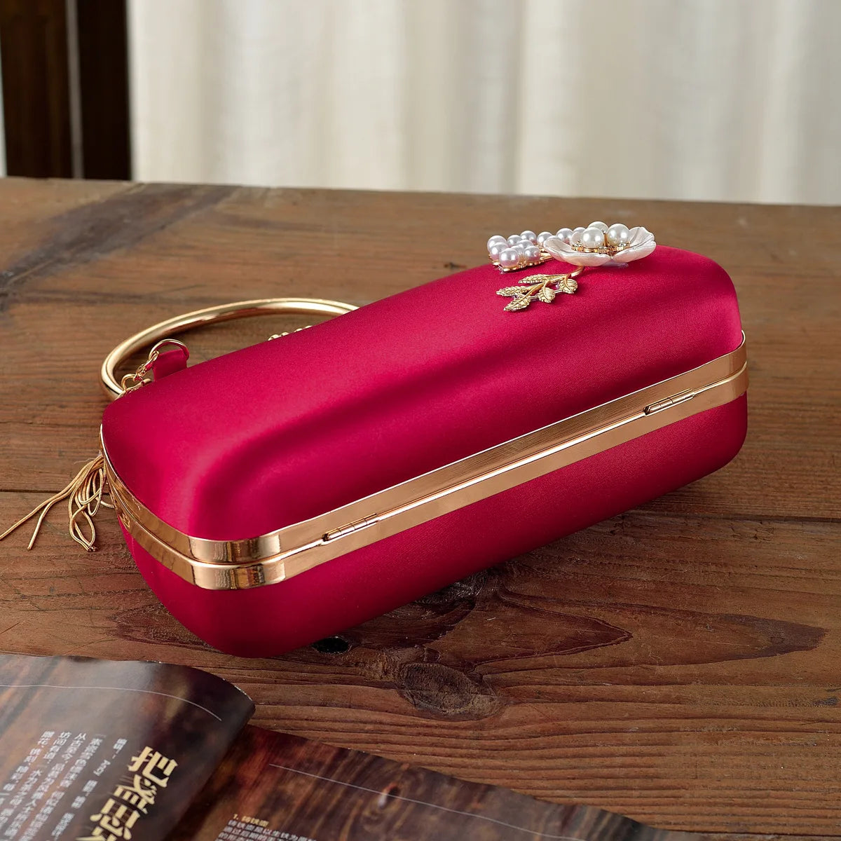 2025 New Women Handmade Flowers Clutch Handbags Wedding Evening Wallets Party  Purse For Ladies