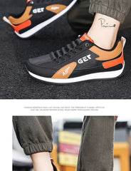 Men Running Shoes Outdoor Sport Jogging Sneakers 2024 New Vulcanized