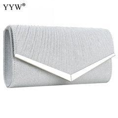 Sequined Envelope Clutch Bags For Women Fashion Gold Purses And Handbags
