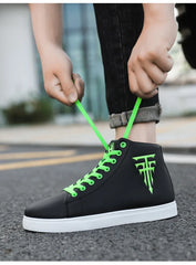 Sneakers Man Casual Vulcanized Male Comfortable High Top Shoes Outdoor Men Lightweight Fashion Mens Shoes WaterprooF