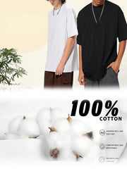 Men's 100% Cotton Summer Loose PARIS Creative Letter Print Casual