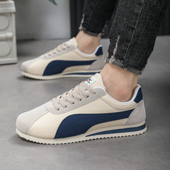 Men's Casual Sports Shoes with Soft Soles, Comfortable and Lightweight Board Shoes, Outdoor Running Shoes, Men's Shoes