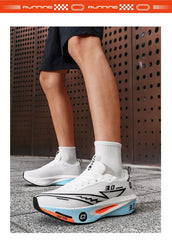 Men Running Shoes Marathon Carbon Board Speciality Sports Breathable Lightweight Women's Comfortable Athletic Sneakers New