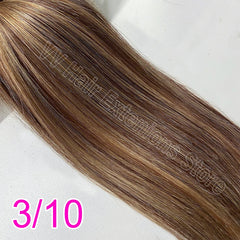 Flat Tip Keratin Hair Extensions Pre-Bonded Flat Tip Hair Extensions 50 Gram Double Drawn Straight 16-30 inch Indian Remy Hair