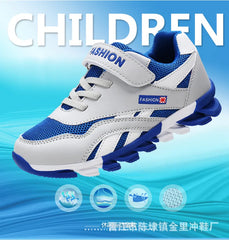 Boys' Fashion Trend Low Top Thick Sole Casual Sports Shoes 2025 Autumn New Style Childrens' Comfortable Shoes