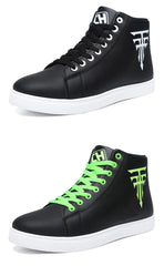 Sneakers Man Casual Vulcanized Male Comfortable High Top Shoes Outdoor Men Lightweight Fashion Mens Shoes WaterprooF