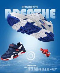Boys' Fashion Trend Low Top Thick Sole Casual Sports Shoes 2025 Autumn New Style Childrens' Comfortable Shoes