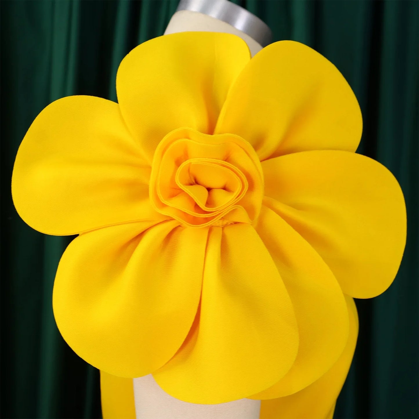 Sexy Bodycon Dresses for Women Slash Neck Petal Sleeve Belt Waisted Sheath Package Hips Mid Calf Professional Work Dress Midi OL