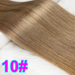 K Tip Hair Extensions Keratin Human Hair Hot Fusion Hair Extension Italy Keratin Glue Machine Remy 12-24inch 30 50G/pack