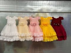 New High Quality Girl Birthday Dress Party Dress Princess Dress One Year Old Flower Girl Dress Lace Princess Dress Party Dress