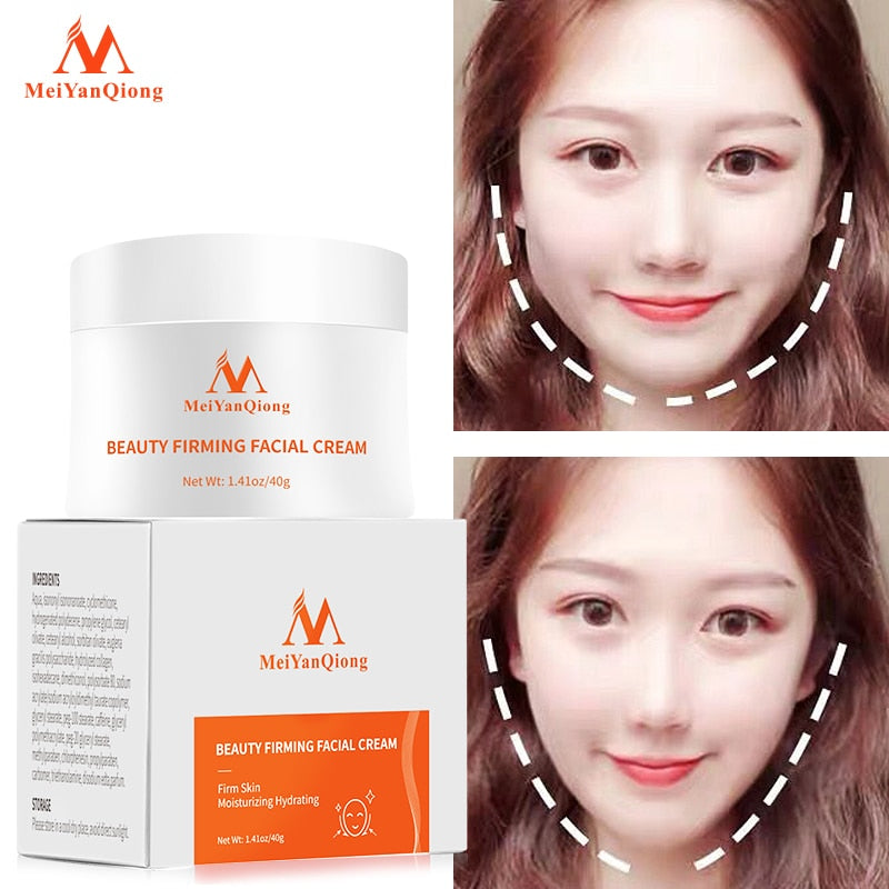 Slimming Face Cream Anti-Aging Wrinkle Whitening Moisturizing Products Beauty Health Plant Extracts Lifting Facial Skin Care