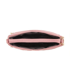 PU Leather Crossbody Bags Zipper New Fashion Shoulder Bag for Women Large Capacity Embroidery Thread Small Purse