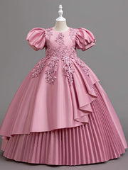 New Children Elegant Dress for Girls Flower Girl Ceremonial Dresses Kid Clothes 4 to 12T