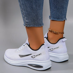 Spring new women's sports shoes, fashionable, breathable, lightweight, non-slip, wear-