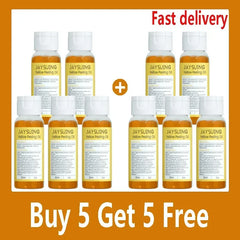 Yellow Peeling Oil Body Cleansing Exfoliation For Tender Glowing Skin Finger Joint Whitening Moisturizing Care Beauty Products
