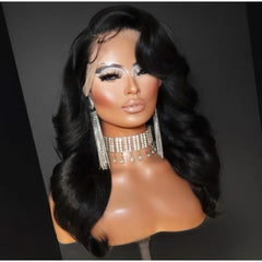 13x4 Body Wave Lace Front Wigs Human Hair Pre plucked With Baby Hair 200 Density HD Lace Body Wave Human Hair Wigs For Women Lace Front Wigs Human Hair Pre Plucked 200% Density Body Wave HD Lace Front Wigs Human Hair Transpar
