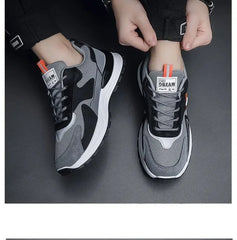 Men's Shoes Fashion Mens Sneakers 2024 Autumn New Brand Design Comfortable Soft Soled