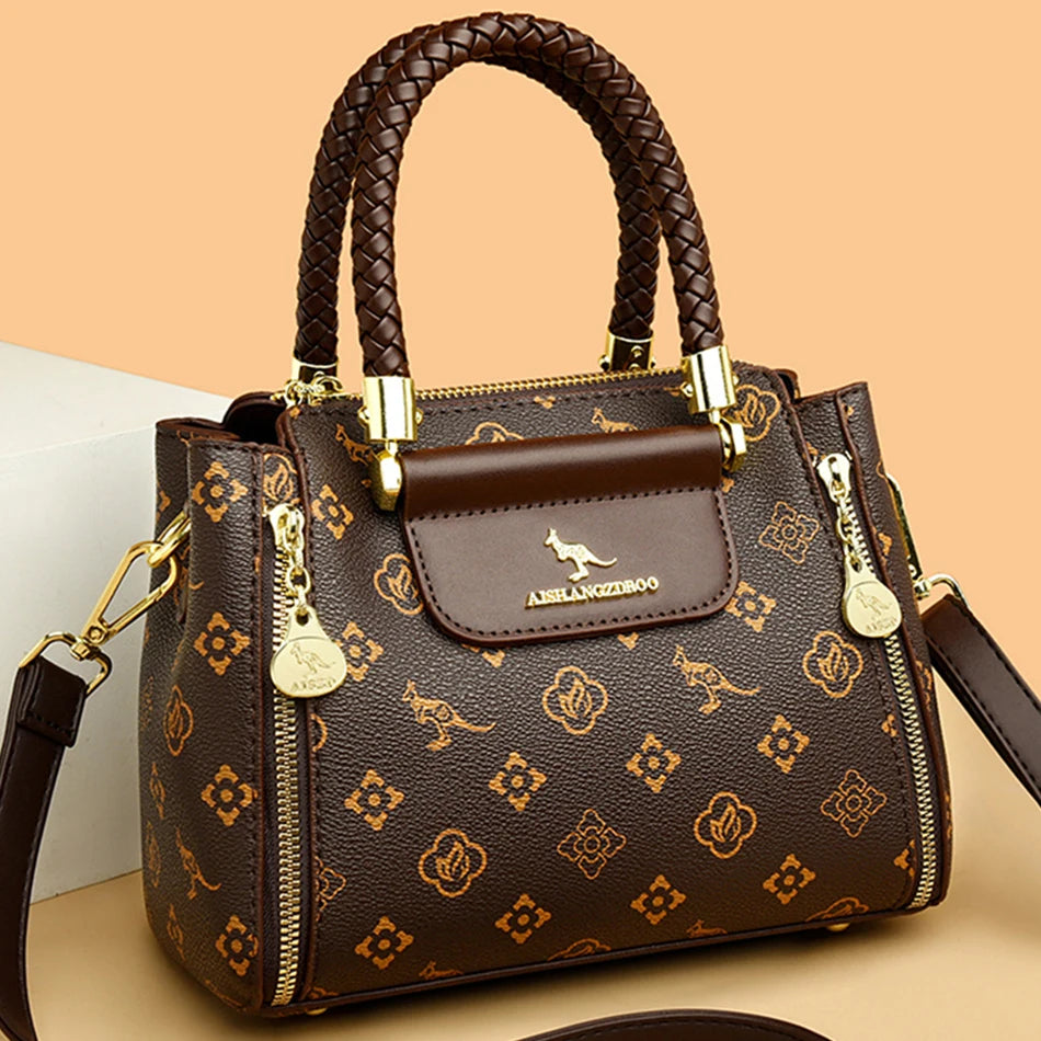 Fashion Crossbody Bags for Women Designer Ladies Purses and Handbags High-quality Soft Leather