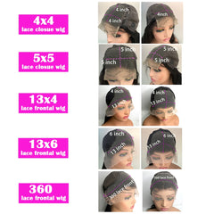 30 40 Inch Body Wave 13x6 HD Lace Frontal Wig Human Hair 13x4 Lace Front Wigs 4x4 5x5 360 Brazilian Pre Plucked Lace For Women