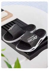 Couple massage slippers men's bathroom shower 2026 new acupoint foot therapy home indoor men's cool slippers summer